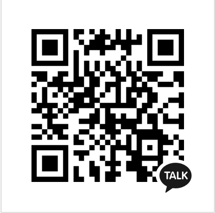 Scan the QR code and chat with us via KakaoTalk.